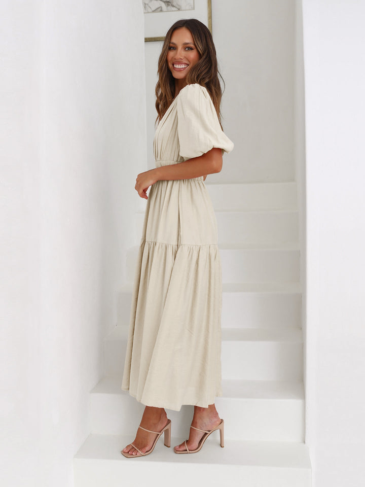 Enola | Dress with Puff Sleeves