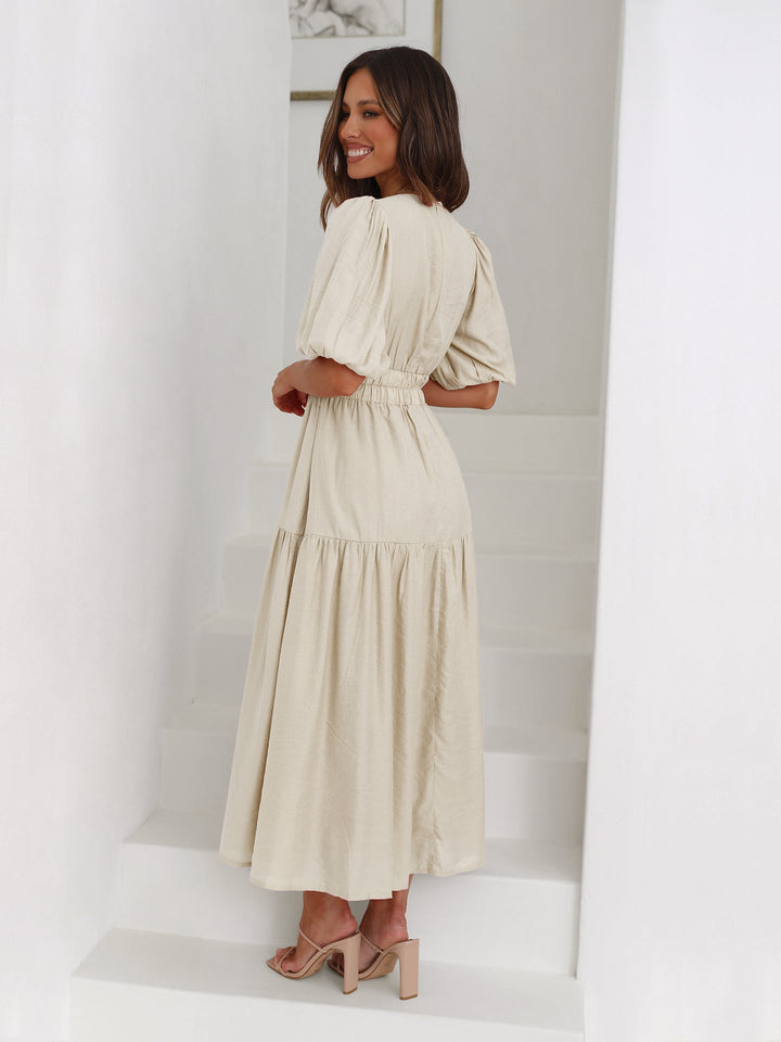 Enola | Dress with Puff Sleeves