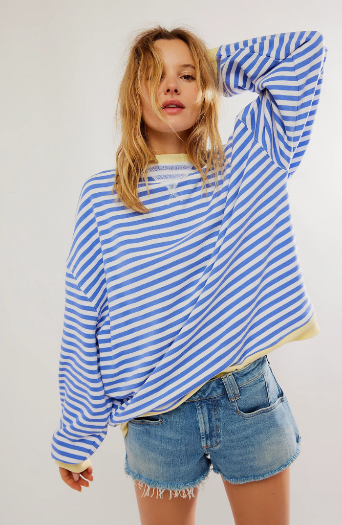 Ashley | Playful Striped Sweater