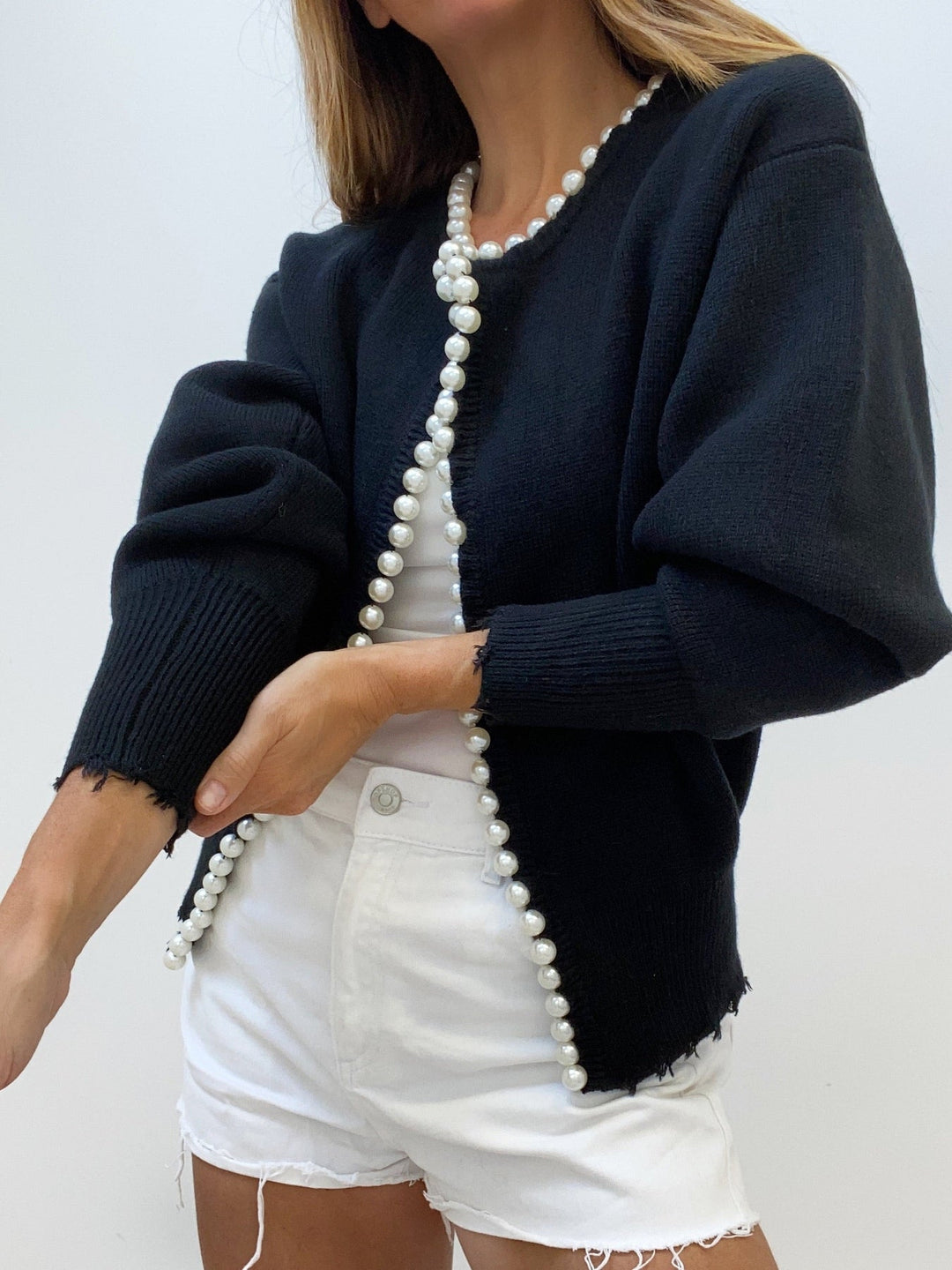 Kalina | Chic Pearl Cardigan