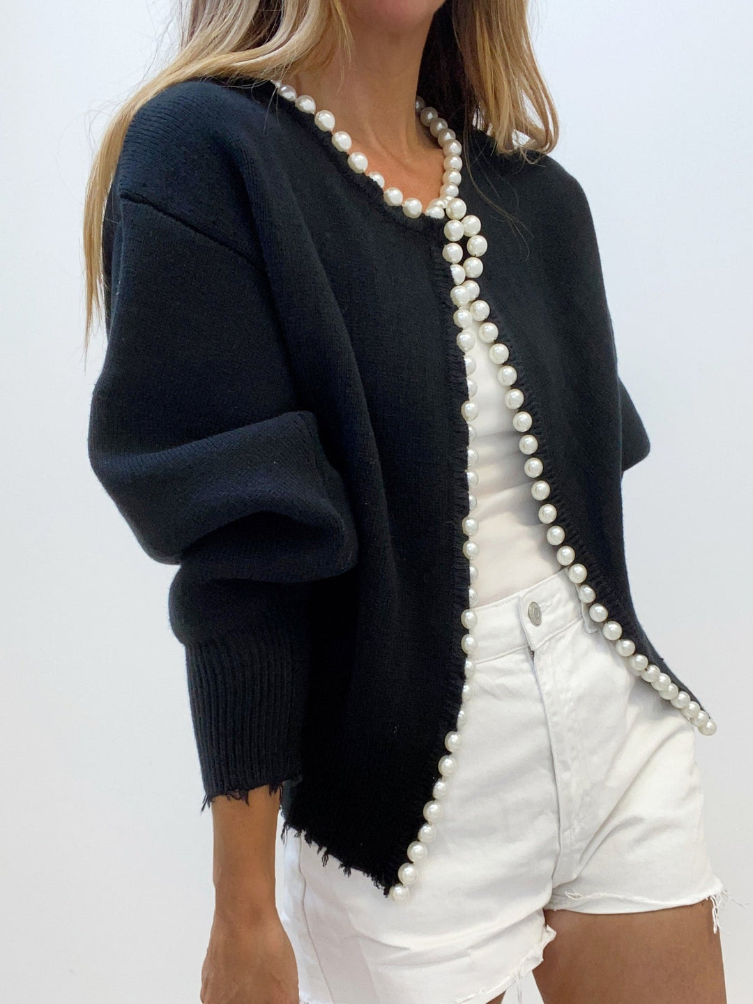 Kalina | Chic Pearl Cardigan