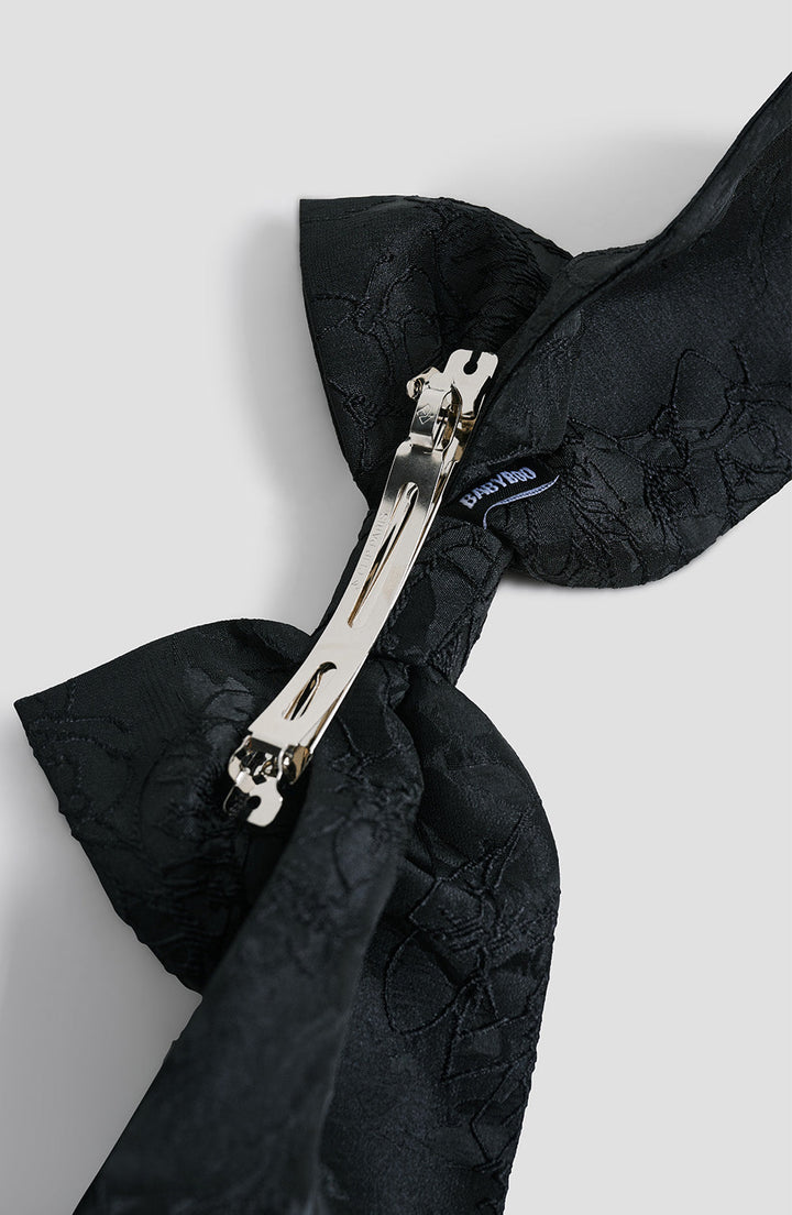 Hattie | Elegant Black Bow