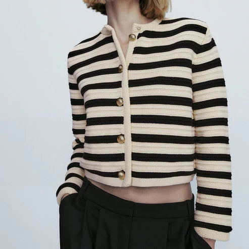 Vanessa | Striped Cardigan