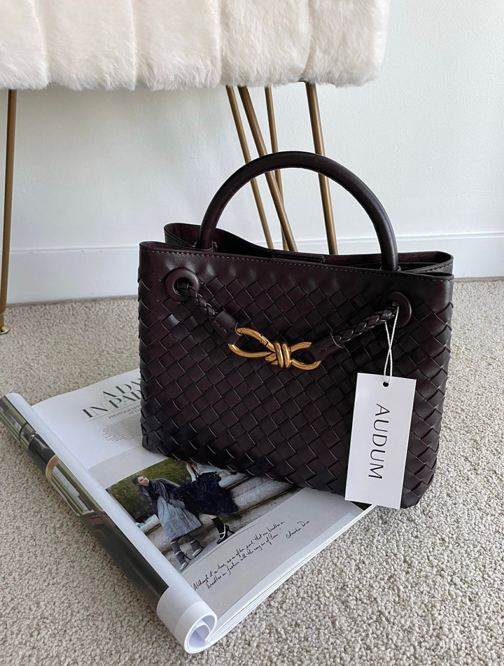 Marleigh | Elegant Woven Tote