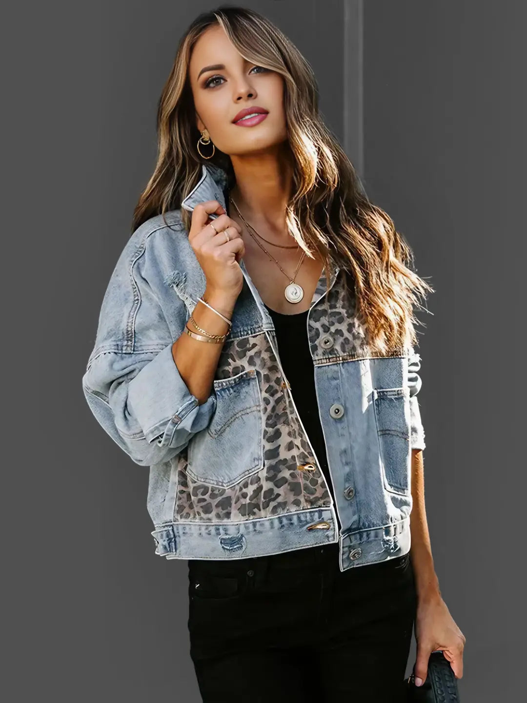 Margot | Stylish Leopard Jacket