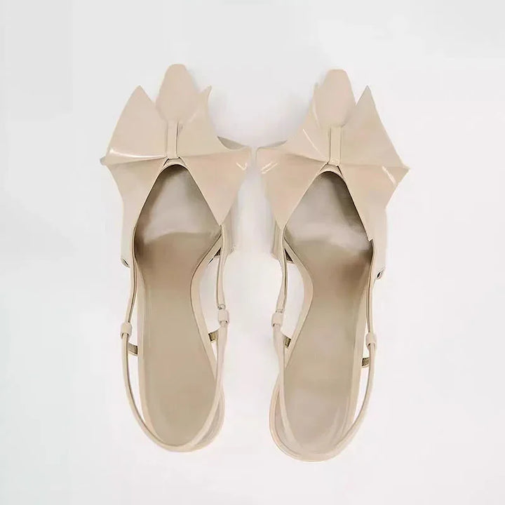 Vada | Elegant Beige Heels