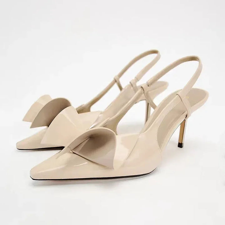 Vada | Elegant Beige Heels