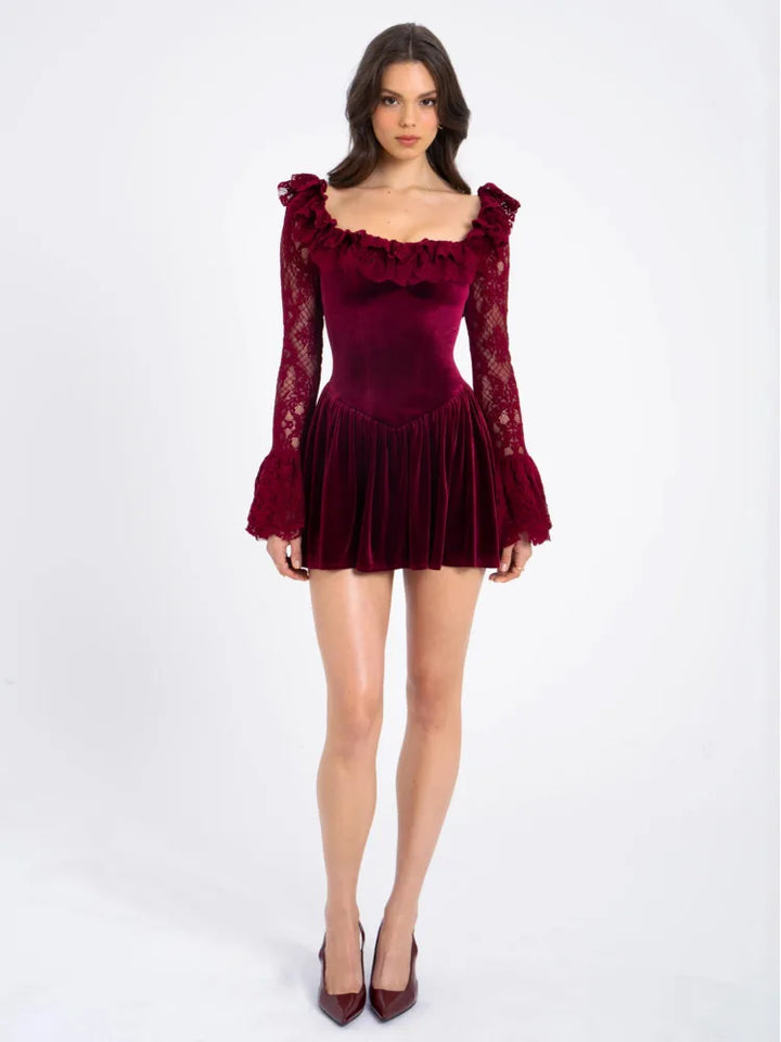 Joyce | Romantic Velvet Dress