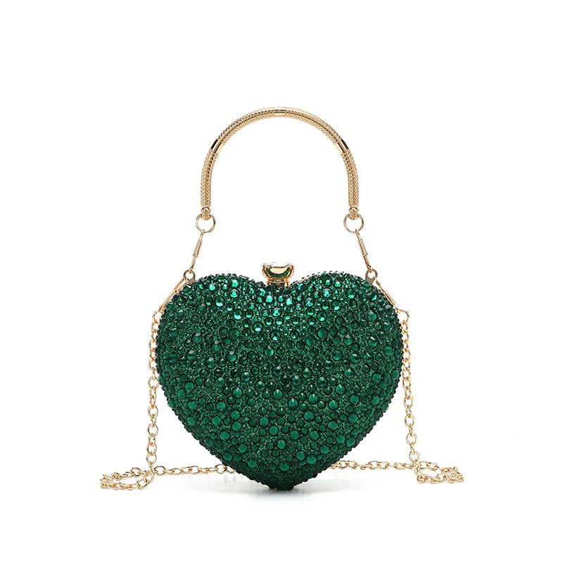 Juliet | Dazzling Heart Handbag