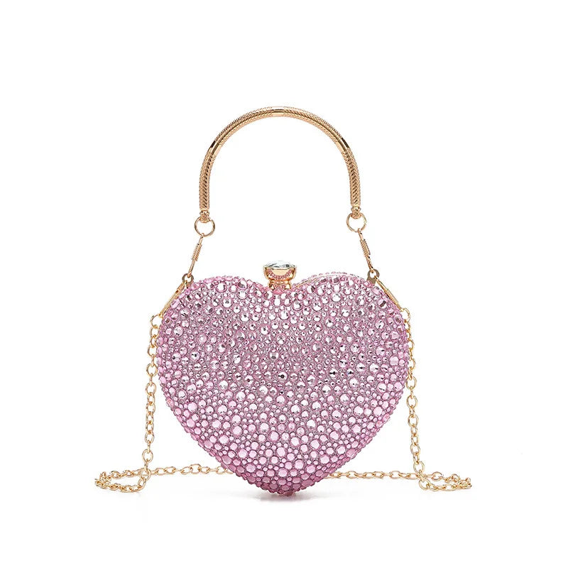 Juliet | Dazzling Heart Handbag