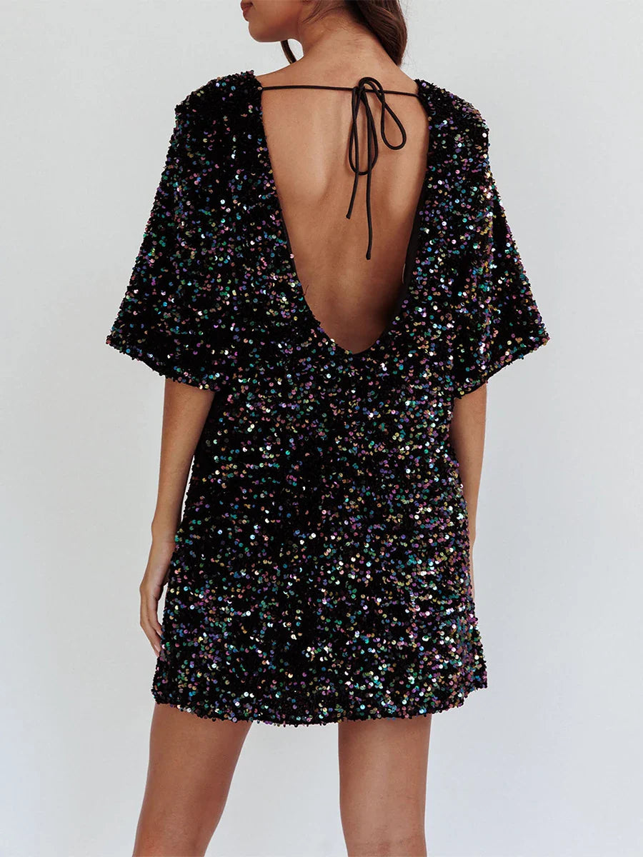 Adley | Sparkly Sequin Dress