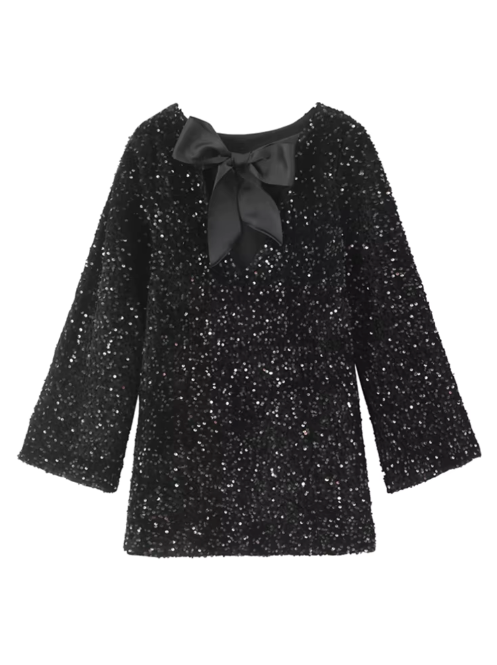 Izzy | Sequin Bow Dress