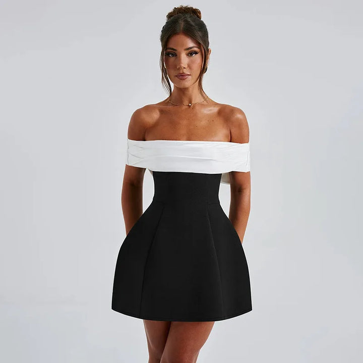 Elora | Elegant Off-shoulder Dress