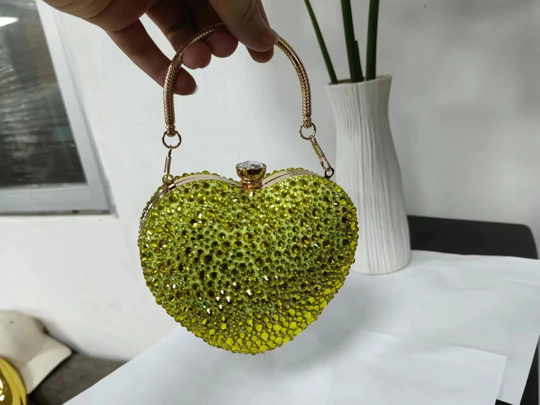 Juliet | Dazzling Heart Handbag