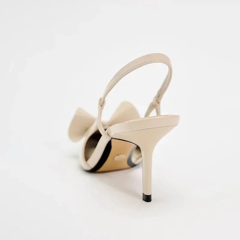 Vada | Elegant Beige Heels