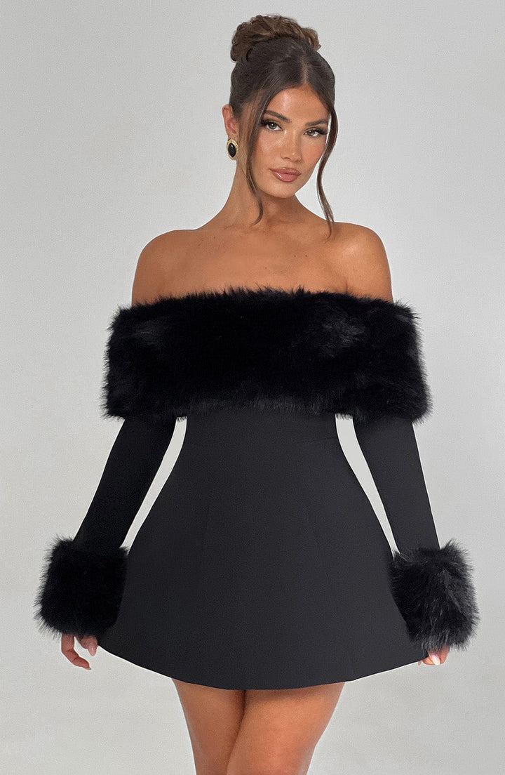 Laurel | Luxurious Fur Dress